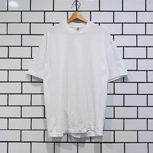 CAMISETA LOS ANGELES ROPA OVERSIZE MANGA CORTA ALTO CUELLO FALSO BLANCA - Imagen 1 de 3