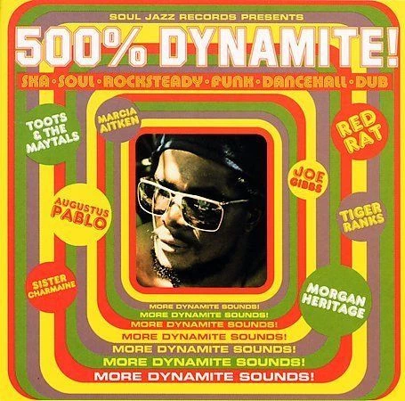 500% Dynamite! by Various Artists (CD, Jul-2001, Soul Jazz) No slip Cover - Imagem 1 de 1
