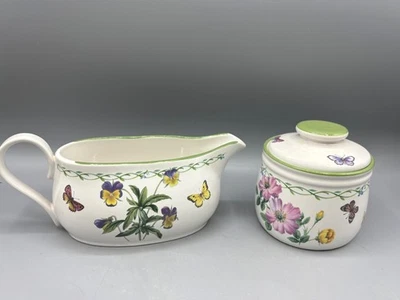 Studio Nova садовый сливочник и сахарница набор цветочный дизайн бабочка - Изображение 1 из 4
