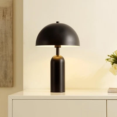 Lighting Collection Ryler Black 20-inch Table Lamp LED Bulb Included - Image 1 of 4
