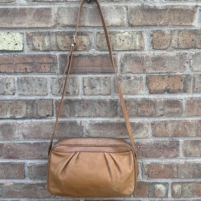 Bolso de cuero marrón FENDI Foto 1 de 4