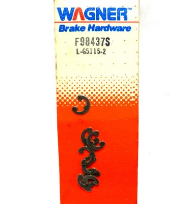 Wagner F98437S Brake Hardware Clips F-98437-S 98437 (8 pcs) - Image 1 of 2