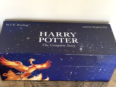 Harry Potter Audio Books  1 - 7 - Complete CD Collection - Stephen Fry Box Set - Image 1 of 4