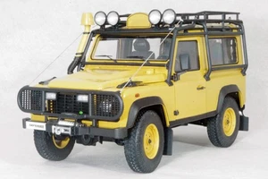 Land Rover Defender 90 Camel Trophy Especificación 1/18/Minicar Kyosho Amarillo - Imagen 1 de 10