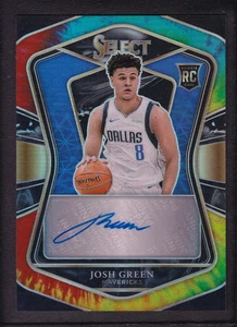 2020-21 Josh Green 06/25 Auto Panini Select Die Tye RC Rookie Autographs - Picture 1 of 2