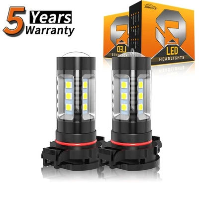 For Chevrolet Avalanche 2007-2013 H16 LED Fog Light Super Bright White Bulbs - Image 1 of 4