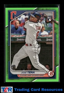 2024 Bowman #30 Jose Tena Neon Green #/399 - Picture 1 of 2