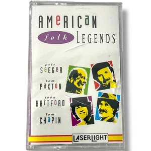 American Folk Legends Cassette - Seeger, Paxton, Hartford, Chapin - Sealed - Picture 1 of 3