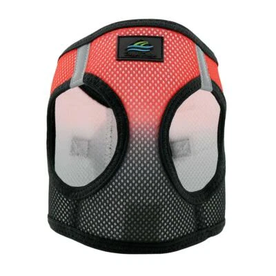 American River Choke Free Dog Harness Ombre Midnight Red Sizes XXS-3XL - Image 1 of 4