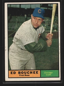 1961 Topps #196 Ed Bouchee ottimo - Foto 1 di 2