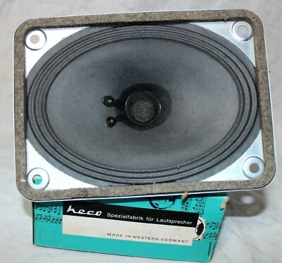 Altavoz HECO 4 Ohm gama completa Alemania HO180 VHT A Nuevo stock antiguo, un altavoz Foto 1 de 4