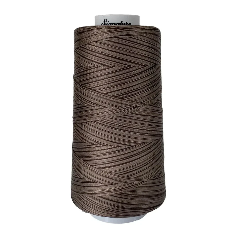 Signature Variegated 40 weight cotton thread 3000 yard cone- Taupes - Image 1 of 1