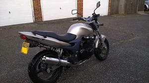 Kawasaki ZR-7 1999-2004 Stainless round race Motorbike Exhaust Can - Picture 1 of 4