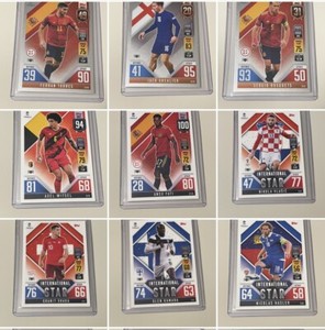 Complete** Topps Match Attax 101 The Road To UEFA Nations League Finals