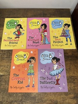 BILLIE B BROWN Series lot of 5 paperback chapter books by Sally Rippin - Image 1 of 2