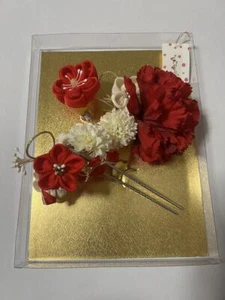 Accesorios para el cabello: papel crepé artesanal/flor artificial/kanzashi F/S FEDEX - Imagen 1 de 6