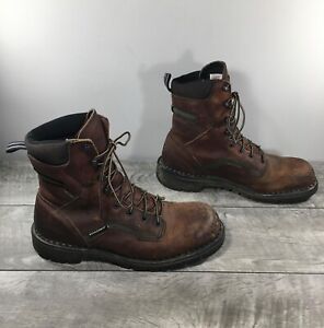 Red Wing Mens 938 DynaForce Leather Work Soft Toe Boots Size 9.5 Made in USA