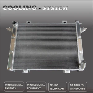 CU1198 Aluminum KKS Radiator For 91-93 Dodge D/W Series Ramcharger L6 V8 3 Row - Picture 1 of 12