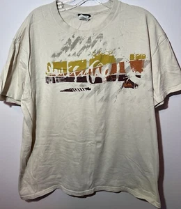 Quicksilver Regular Fit Men's T Shirt Short Sleeve Buy This Now Cream Large L - Bild 1 von 7