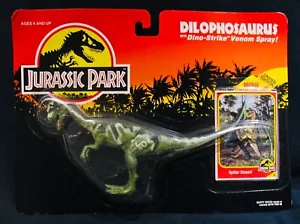 JURASSIC PARK~DILOPHOSAURUS+Carta da collezione~1993 Edizione limitata~Non aperto~KENNER - Foto 1 di 2