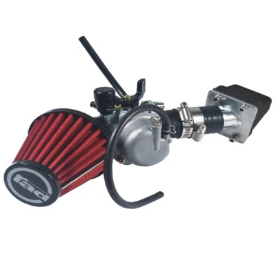 PZ22Carburetor & Intake & Air Filter for 49cc 66cc 80cc Racing Motorized Bicycle - Image 1 of 4