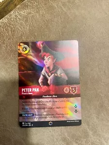 Disney Lorcana Into The Inklands Peter Pan Enchanted Pirate’s Bane Error Errata - Picture 1 of 1