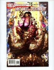 DC Universe: Last Will and Testament #1 VF/NM 2008 DC Comics