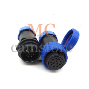 SP21 12Pin Waterproof Connector,Automotive Bulkhead Connector Aviation Connector - Picture 1 of 7