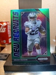DEUCE Vaughn Green PRIZM 2023 Panini Prizm Draft Picks RC New Recruits Cowboys - Picture 1 of 5