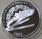 Bulgarien 10 Leva 2001 Silber KM#247 Proof #F6689 "Olympische Spiele 2002"