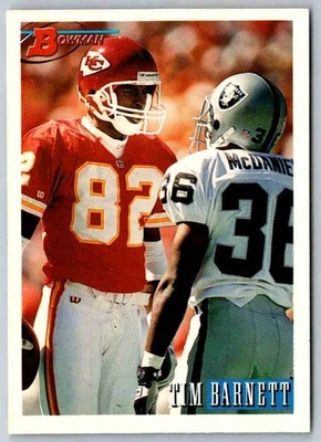 1993 Bowman Football Tim Barnett #167  Football Card - Image 1 of 2