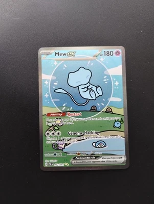 Mew Ex 232/091 MINT Paldeon Fates Illustration Rare Secret Rare Pokemon Card - Image 1 of 4