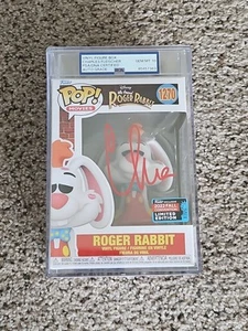 Charles Fleischer Autograph Roger rabbit Funko Pop PSA/DNA Certified GEM MT 10 - Picture 1 of 9