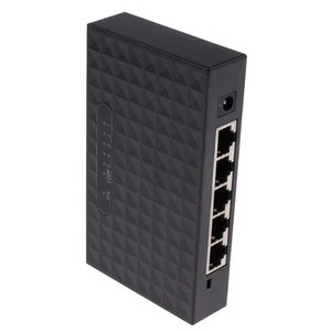 5Port RJ45 1000Mbps Gigabit Ethernet Switch   Desktop Ethernet Hub - Afbeelding 1 van 7