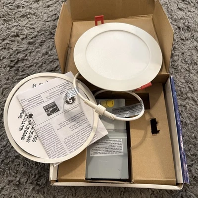 Downlight LED plano Lithonia Lighting 256K7P 6" 14W 120-277V WF6 blanco NUEVO Foto 1 de 4