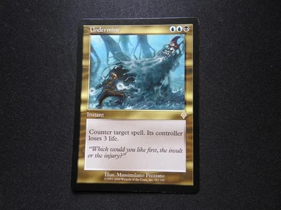 Undermine NM/LP [Invasion] Mtg Magic Free Tracking! - Image 1 of 2