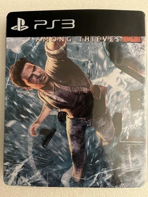 Uncharted Among Thieves 2 Custom-Made G2 Steelbook Case PS3/PS4 (NO GAME) - Imagen 1 de 4