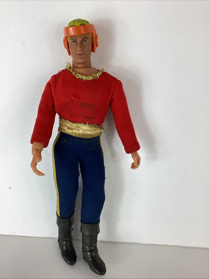 Figura de acción Flash Gordon vintage original Mego 1976 9 pulgadas de alto solo LEER Foto 1 de 4