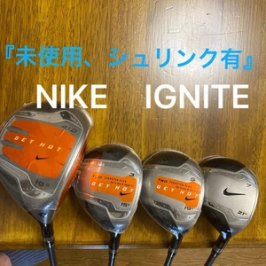 Unused NIKE GOLF IGNITE DRIVER Fairway Wood 4pcs Set Flex-R No Head Cover F/S - Picture 1 of 13