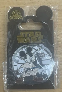 Disney Mickey Mouse Star Wars Jedi Warrior Pin. New In Package. - Picture 1 of 3