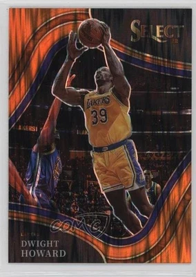 2021-22 Panini Select Courtside Orange Flash Prizm Dwight Howard #252 HOF - Image 1 of 2