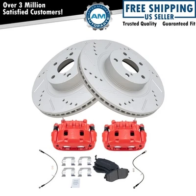 Front Brake Pad & Rotor Kit For 2006 Subaru Baja 2005-2009 Outback - Image 1 of 4