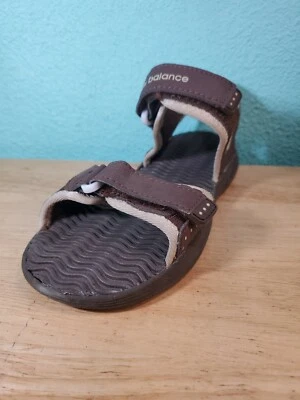 Sandalias New Balance Marrón Doble Correa Juvenil Talla 2Y Foto 1 de 4