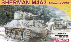 Dragon #7274 1/72 M4A3 Sherman 105mm - Picture 1 of 1
