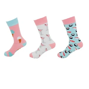 Lustige Socken / Crazy Socks /  / Damen / Einheitsgröße / 3er Set - Bild 1 von 2