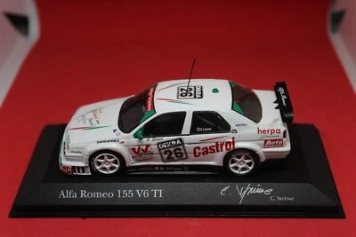 1/43 Alfa Romeo 155 V6 TI (1994) - #8 C. Struwe - MINICHAMPS - Immagine 1 di 4