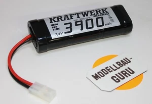 RC Akku Pack Racing 3900 mAh 7,2 Volt NiMh Sub-C Stick mit Tamiya Stecker - Bild 1 von 1