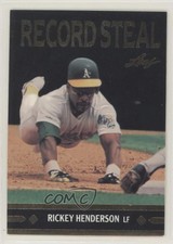 1991 Leaf Gold Leaf Rookies Bonus Rickey Henderson #BC26 HOF
