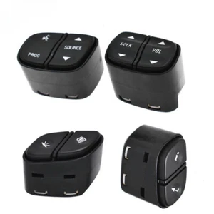 4* LED Light Steering Wheel Radio Volume Control Switch Button For Silverado GMC - Bild 1 von 6