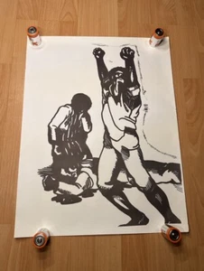 Emory Douglas Black Panther Party Grafik Poster Druck Vintage Afroamerikaner - Bild 1 von 8